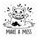 Make A Mess  Icon