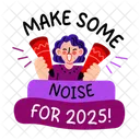 Make some noise  Icon