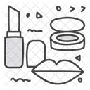 Kosmetik Modekonzept Make Up Symbol