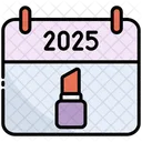 Make Up Calendar Time Icon