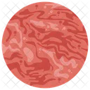 Makemake Planet Red Moon Bloody Moon Icon