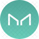 Maker Mkr Logo Cryptocurrency Crypto Coins Icon