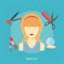 Makeup Women Care Icon