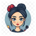 Makeup Beauty Girl Icon