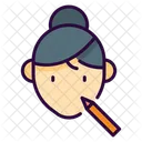 Makeup Eyelash Females Icon