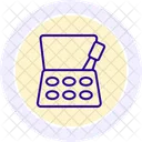 Makeup Mixing Tray Makeupmixingtray Tray Icon