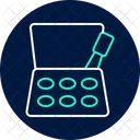 Makeup Mixing Tray Makeupmixingtray Tray Icon