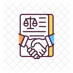 Making legal deal  Icon