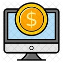 Online Monetization Monetization Software Online Earning Icon