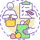 Grocery List Checklist Icon
