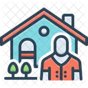 Makler Zuhalter Agent Symbol