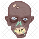 Cara Malvada Muerte Personaje De Halloween Icono