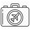 Aeroporto Voo Passaporte Ícone