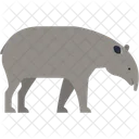 Malayischer Tapir Tier Tierwelt Symbol