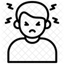 Kopfschmerzen Migrane Stress Symbol