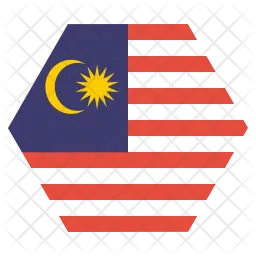 Malasia Flag Icono