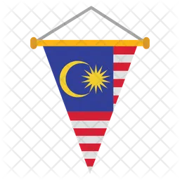 Malasia Flag Icono