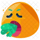 Malato Emoji Faccia Icon