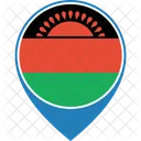 Malawi Flag World Icon