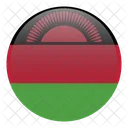 マラウイの国旗 アイコン