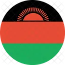 Malawi Flagge Welt Symbol