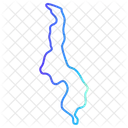 Mapa do Maláui  Ícone