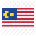 Malaysia Flag Nation Icon