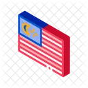 Flag Malaysia National Icon