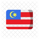 Malaysische Flagge  Symbol