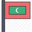 Maldives Asian Country Icon