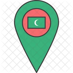 Maldives Flag Icon