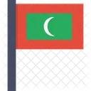 Maldives National Country Icon