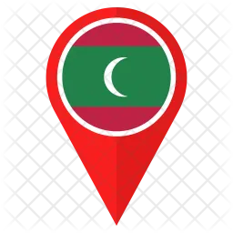 Maldives Flag Icon