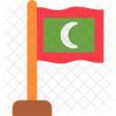 Maldives Country Flag Icon