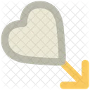 Male Heart Love Icon