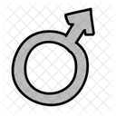 Male Gender Sign Icon