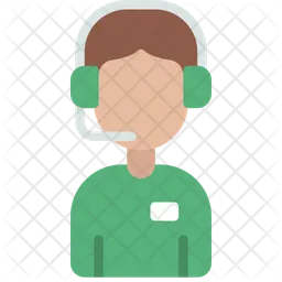 Male Agent  Icon