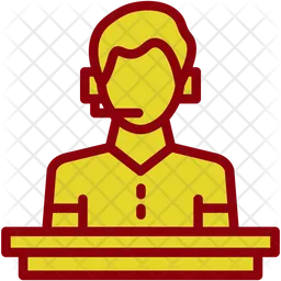 Male Agent  Icon