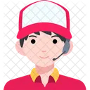 Male Agent  Icon