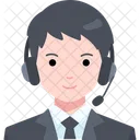 Male Agent  Icon