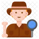 Archaeologist Male Icon