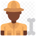 Male Archaeologist Male Archeologist Icon