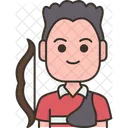 Male Archery  Icon
