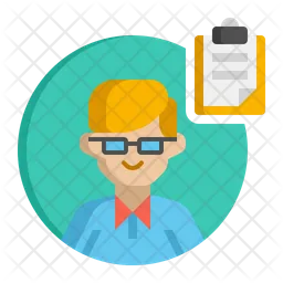 Male Assistant  Icon