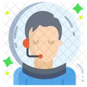 Male Astronaut  Icon