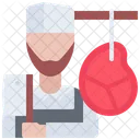 Male Butcher  Icon