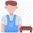 Male Carpenter Worker Man Symbol