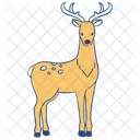 Deer Animal Stag Icon