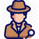 Male detective  Icon