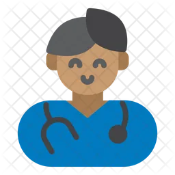 Male Doctor  Icon